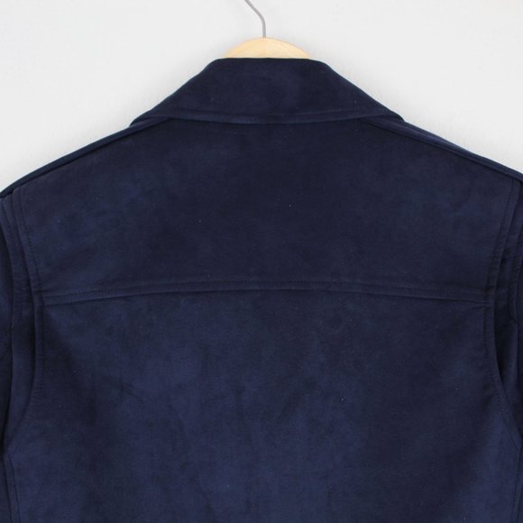 NWT Theory Moto Jacket in Faux Suede - Picture 12 of 14
